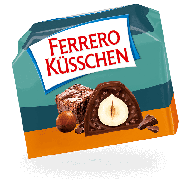 Ferrero Küsschen inspiriert von Brownie Praline