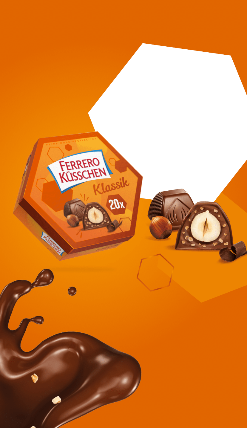 Ferrero Küsschen 5er, Praline, Schokolade, 44g Riegel, Süßigkeiten Online  Shop & Süßwaren Großhandel